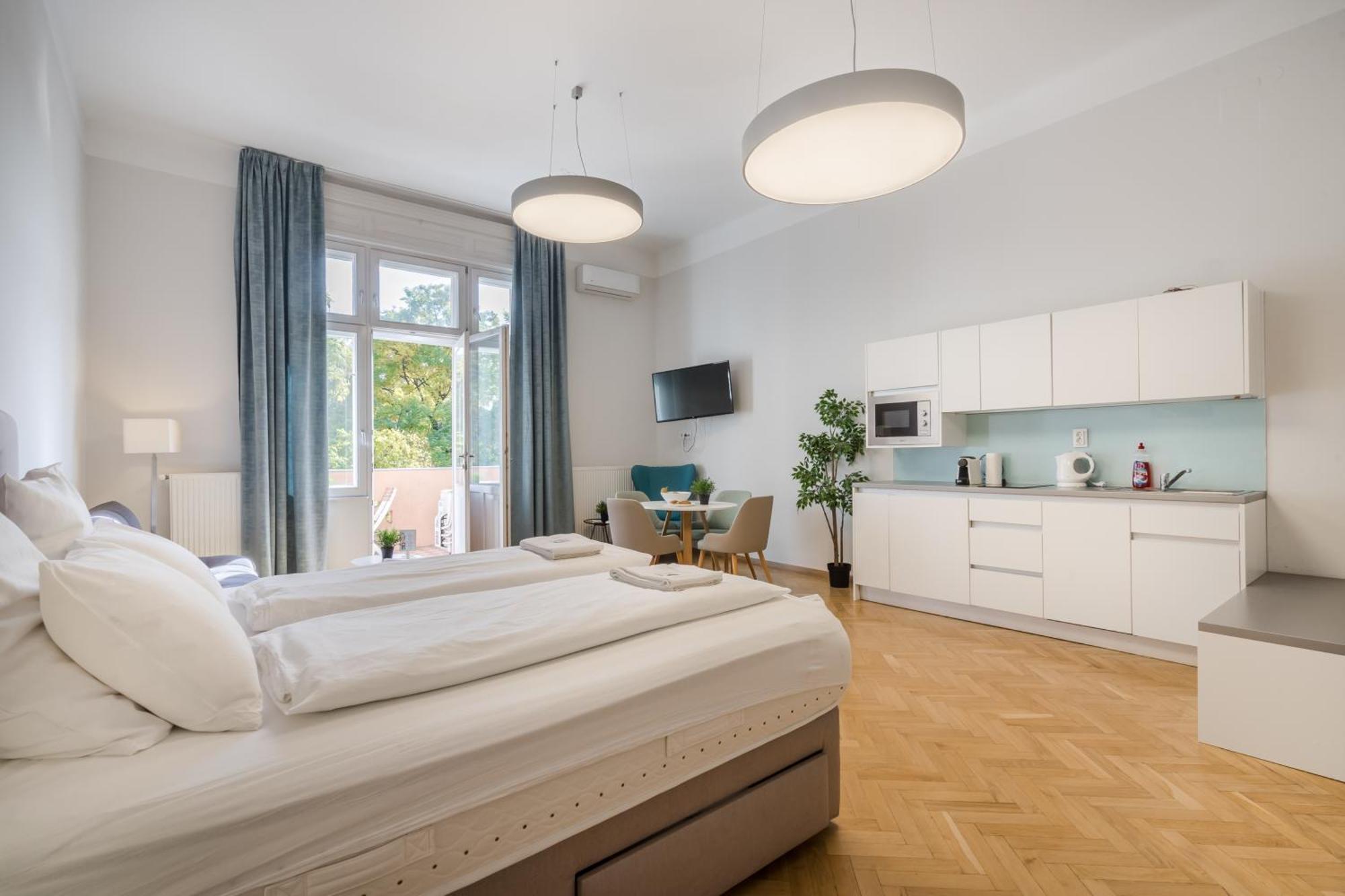 בודפשט Klauzal Garden City Apartments מראה חיצוני תמונה